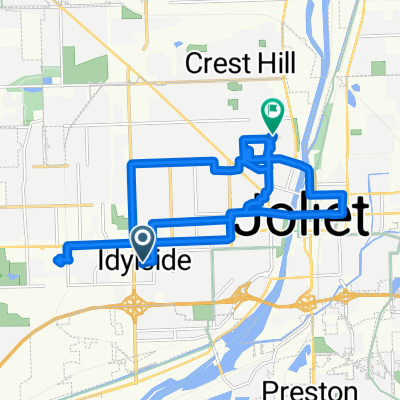 203 Morris St, Joliet to 1007 Cora St, Joliet
