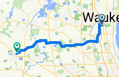 Route in der Bikemap App öffnen