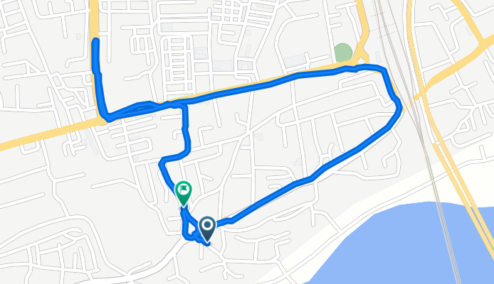 Unnamed Road, Bharuch to Hajikhana Bazar Road, Bharuch