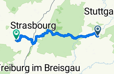 Route in der Bikemap App öffnen