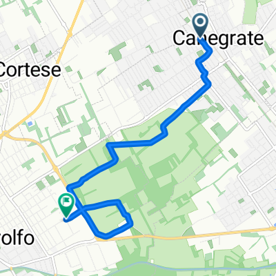 Da Via Trieste 3, Canegrate a Via Primo Maggio 1, Busto Garolfo