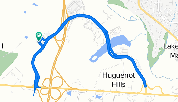 12820 W Creek Pkwy, Richmond to 12830 W Creek Pkwy, Richmond