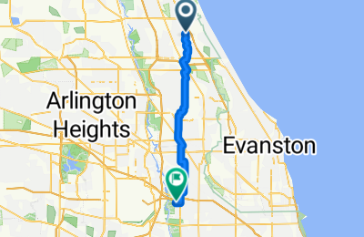 Route in der Bikemap App öffnen