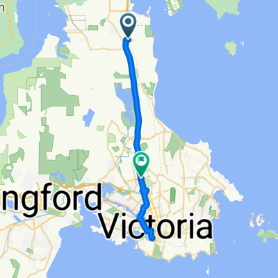 Swartz Bay to Victoria - Gravel ByPass