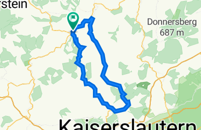 Route in der Bikemap App öffnen