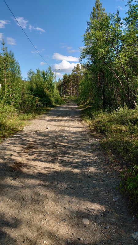Easy bike route