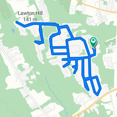 9 Pepper Mill Ln, Cranston to 16 Pepper Mill Ln, Cranston