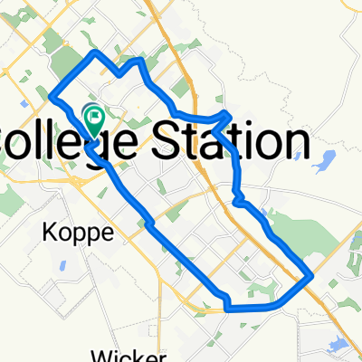 Medina Drive 1506, College Station to Southwest Parkway 1101, College Station