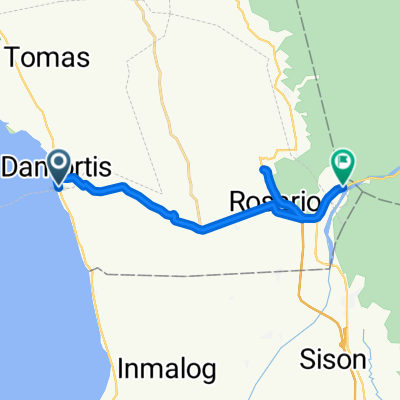 Pangasinan - La Union Road, Rosario to Kennon Road 7, Rosario