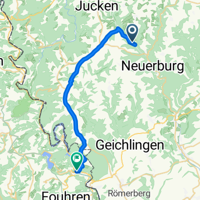 K58, Leimbach nach Rue Victor Hugo 1, Vianden