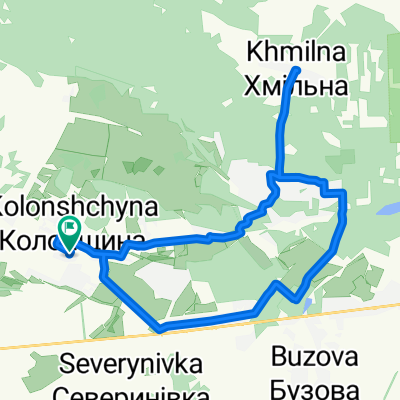 большой круг через Хмільна, укрсело