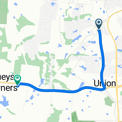 9118 Old Union Rd, Union to 2677 Hathaway Rd, Union