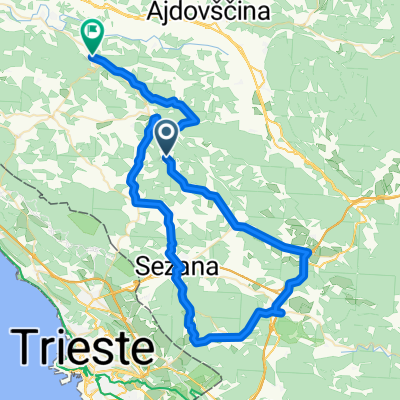 Ponikve-Štorje-Divača-Lipica-Branik