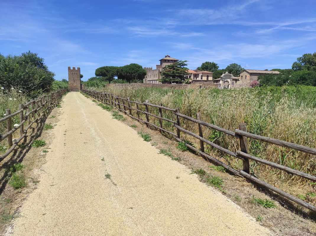 Da Roma a Fiumicino via Regina ciclarum