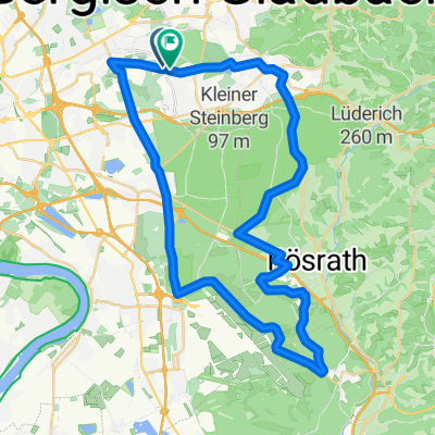 Flughafen und Rösrath