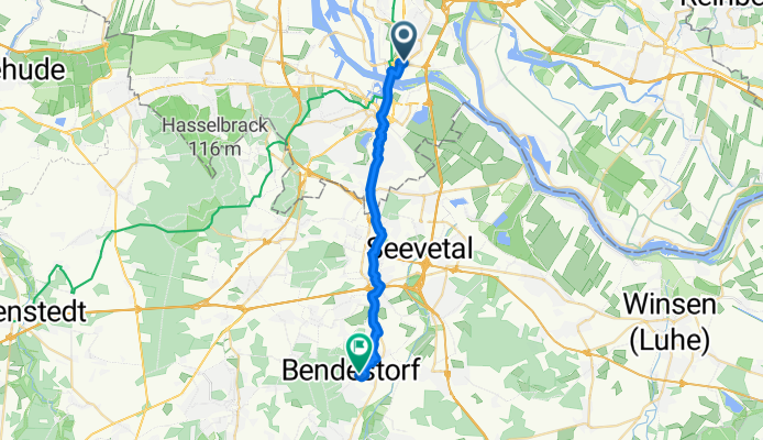 Kornweide 76A, Hamburg nach Sonnenberg 5, Bendestorf