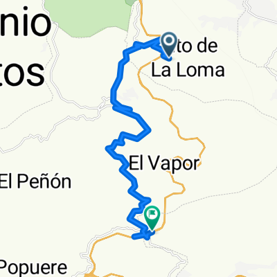 De Lomas de Baruta, Hoyo de la Puerta a Autopista Regional del Centro, Cortada de MaturÃn