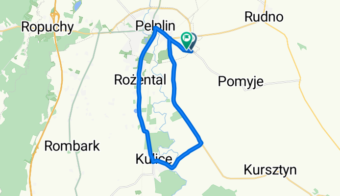 Strzelnica 1–3, Pelplin do Strzelnica 1–3, Pelplin