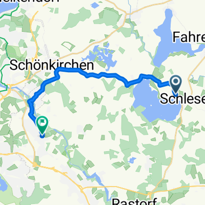 Redder am See, Schlesen nach Dorfstraße 114A, Schwentinental