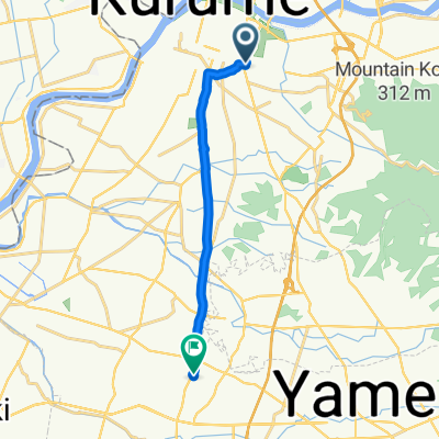 ３, Kurume to Chikugo