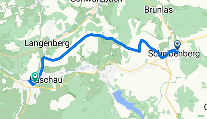 Klingerstraße 5, Scheibenberg nach Beethovenstraße 2, Raschau-Markersbach