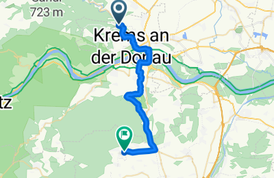 Route in der Bikemap App öffnen