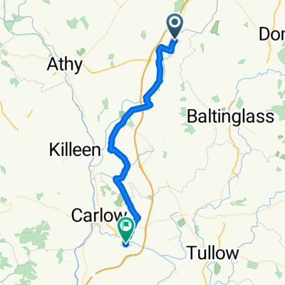 R448, Ballitore to River View, Church Road, Carlow