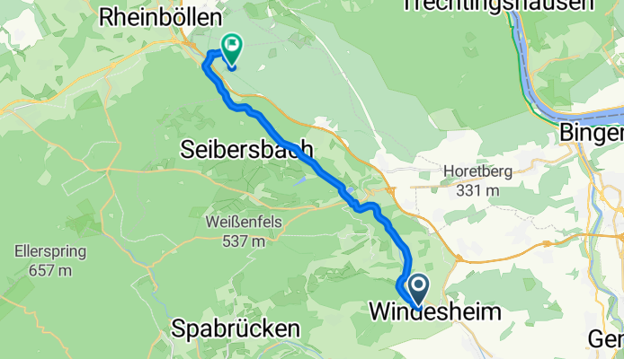 An der Trift 16, Windesheim nach Emmerichshütte 3, Daxweiler