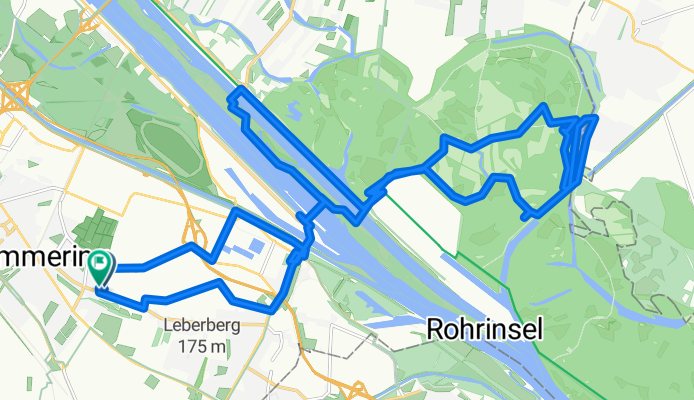 Kaiser-Ebersdorfer-Straße 89, Wien nach Kaiser-Ebersdorfer-Straße 85, Wien