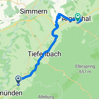 Recovered Route