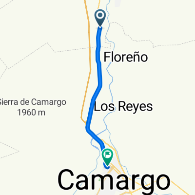 De Santa Rosalía de Camargo-Saucillo a Abasolo 404, Ciudad Camargo