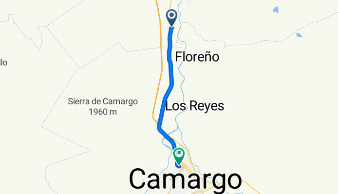 De Santa Rosalía de Camargo-Saucillo a Abasolo 404, Ciudad Camargo