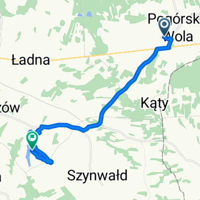 100B, Pogórska Wola do Unnamed Road, Skrzyszów