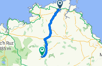 Route in der Bikemap App öffnen