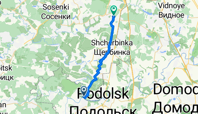 Маршрут в Изюмская улица, 39 к2, Москва