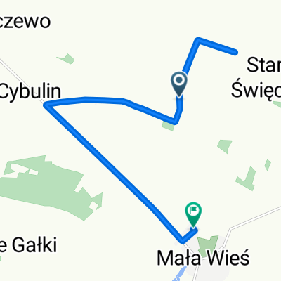 Stare Święcice 39B, Mała Wieś do Słoneczna 5, Mała Wieś