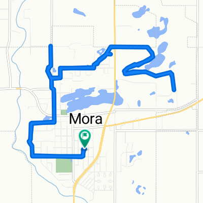 500 McLean St, Mora to 500 McLean St, Mora
