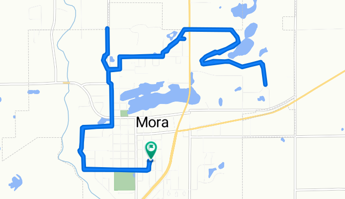 500 McLean St, Mora to 500 McLean St, Mora