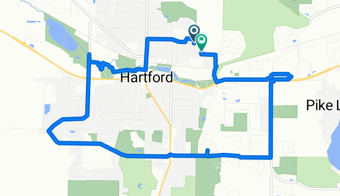 7th Street 541, Hartford to Union Street 740, Hartford