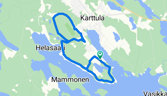 От Pörönniementie 10, Kuopio до Pörönniementie 10, Kuopio