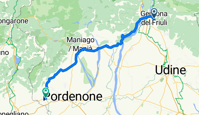 Gemona - Aviano - Sacile