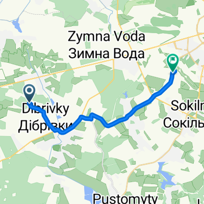 Unnamed Road to вул. Шевченка 7, Скнилів