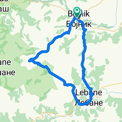 Dušana Đorića 18, Bojnik to Sedamnaestog Februara 40, Bojnik