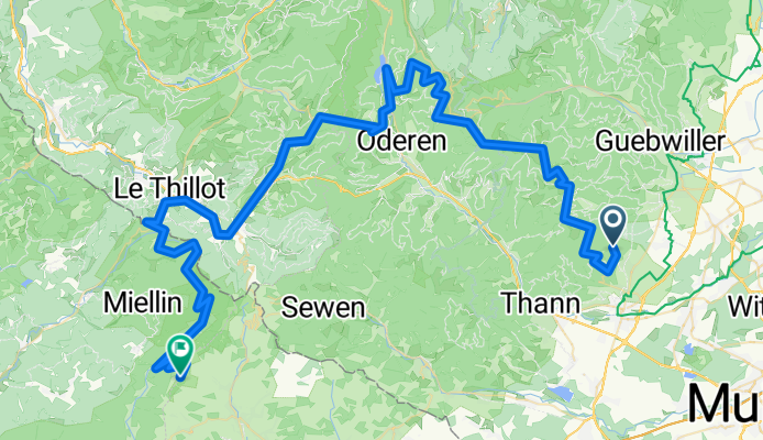 EZ 23 etappe 7 ALT: Wattwiller - Planche des Belles Filles