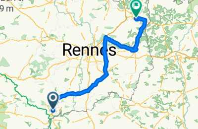 Route in der Bikemap App öffnen