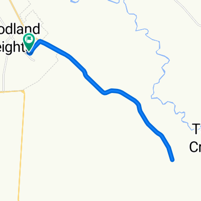 3 Dixie Ct, Brownwood to 2 Dixie Ct, Brownwood