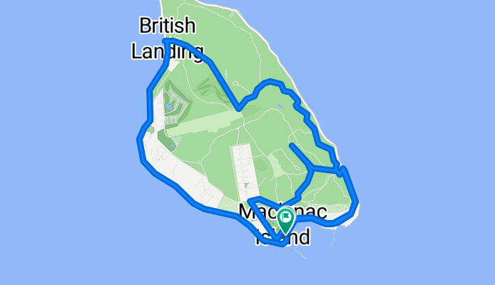 7435 Main St, Mackinac Island to 1301–1499 Hoban St, Mackinac Island