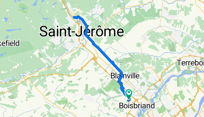 le petit train du nord allez retour sur 30 km (X2)