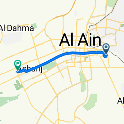 Unnamed Road, Al Ain to العين