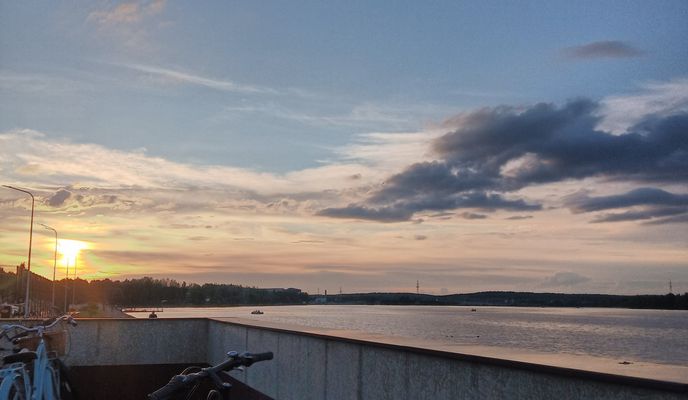 Foto 1 de la ruta de Bikemap "От улица Притыцкого 83, Минск до Burdeinogo 16, Минск"